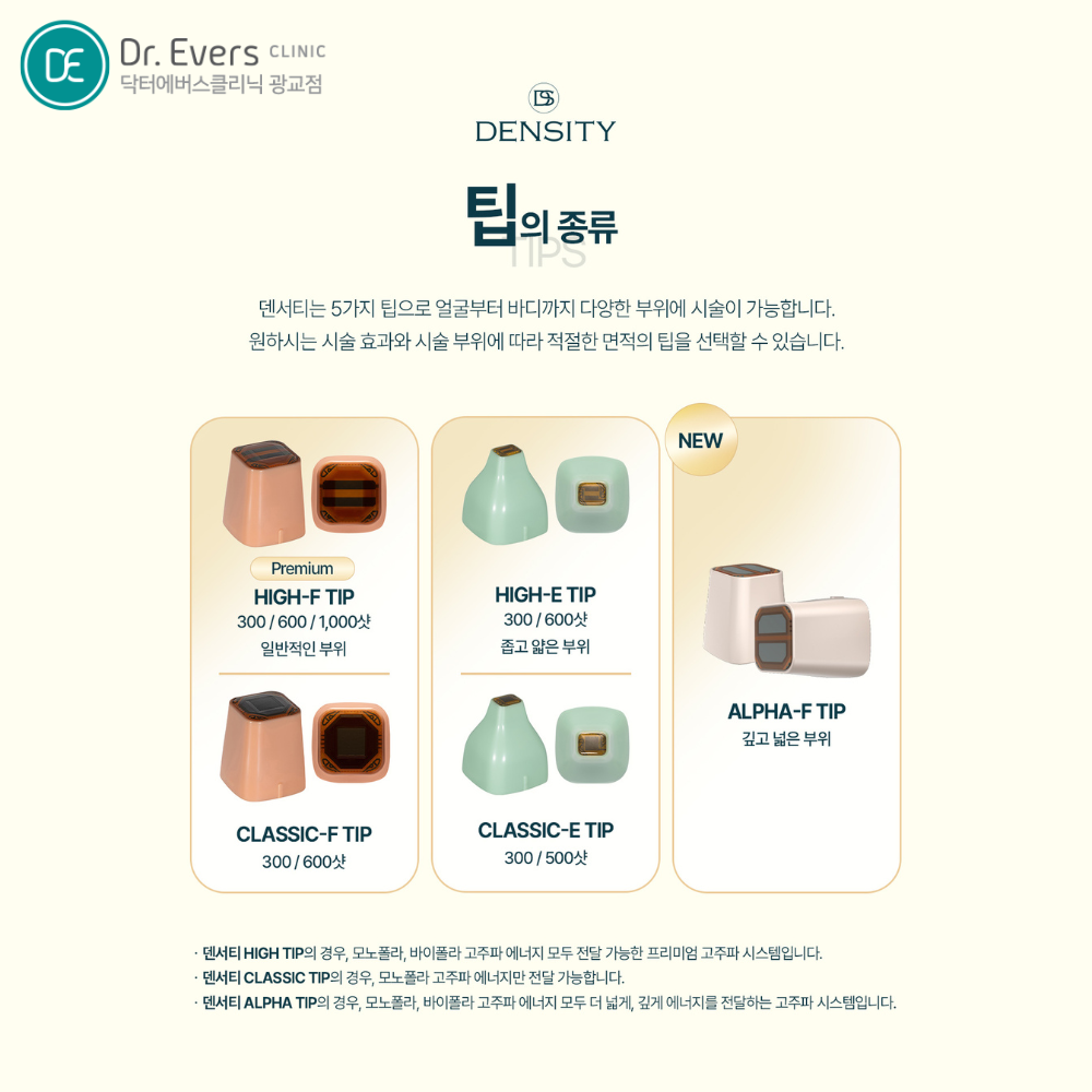 광교 덴서티 FAQ와 팁 종류별 리프팅 가이드_닥터에버스의원 광교점